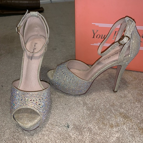 Sparkly Prom Heels - Picture 2 of 3